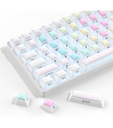 Amazon | アニメキーキャッ 狐坂ワカモ キーキャップ 108 PBT